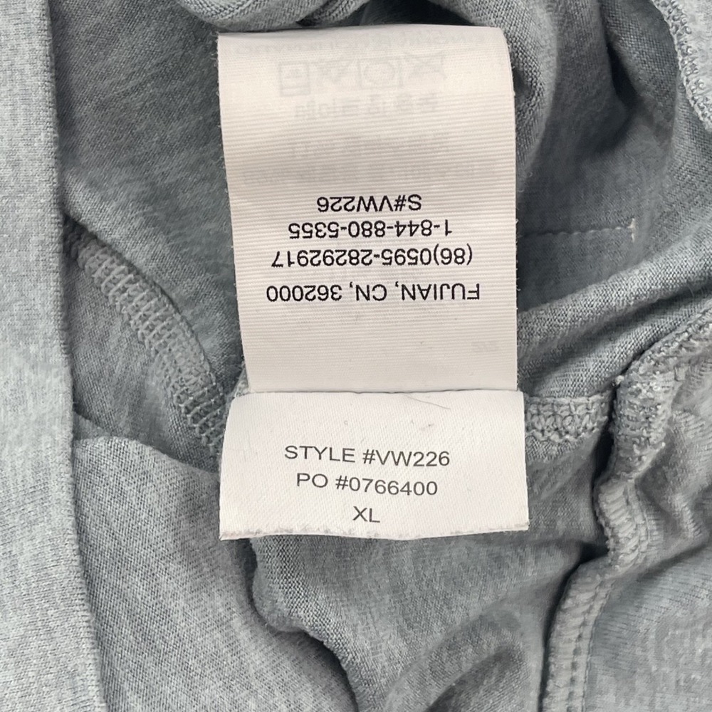 Vuori Halo Essential Hoodie Womens XL Heathered Gray Dream Knit Pullover VW226 - Picture 8 of 12